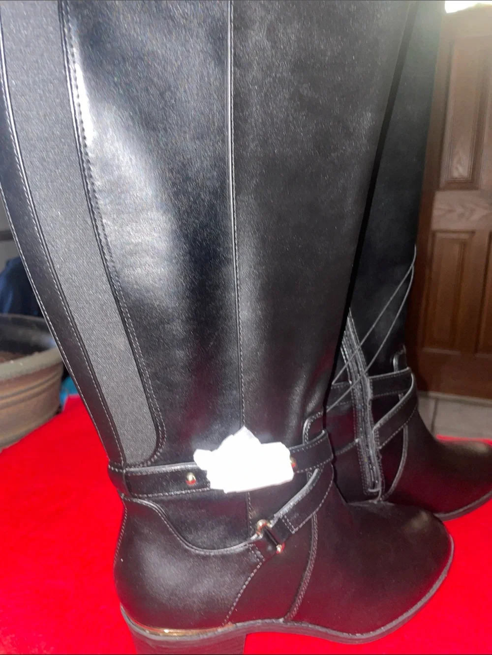 Liz Claiborne Black Over-the-Knee Riding Boots